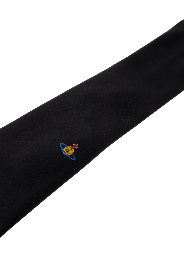 Vivienne Westwood Silk tie with logo