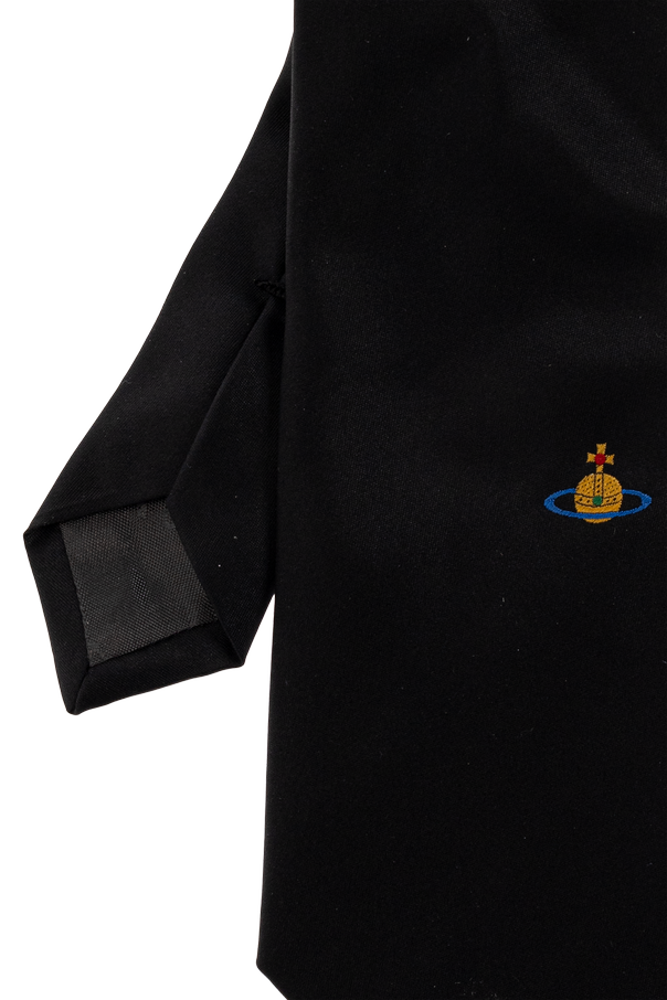 Vivienne Westwood Silk tie with logo