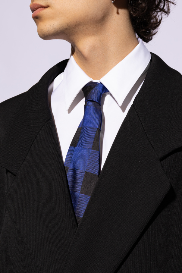 Vivienne Westwood Krawat ze wzorem w kratę