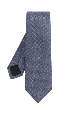 Silk tie with monogram od Gucci