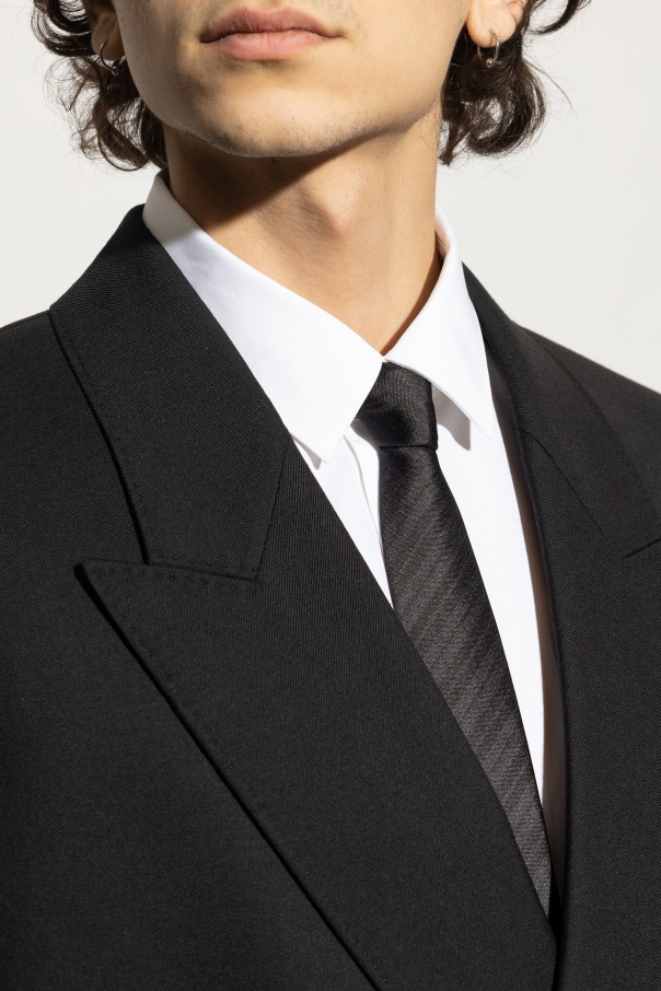 Saint Laurent Seidenkrawatte