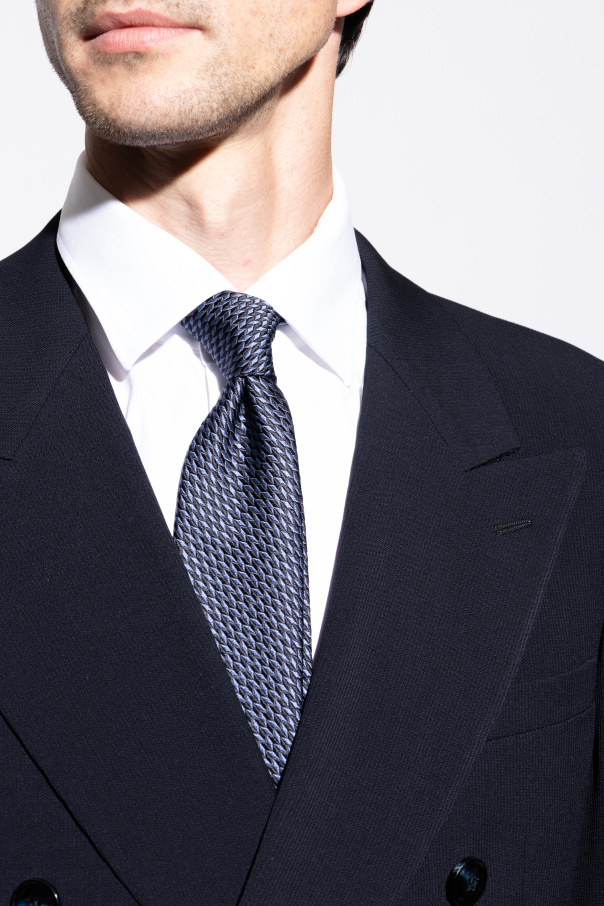 Giorgio Armani Jedwabny krawat