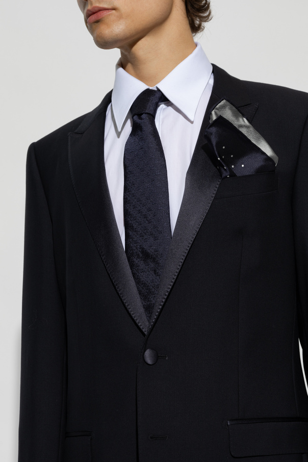 Dolce & Gabbana Silk tie with monogram