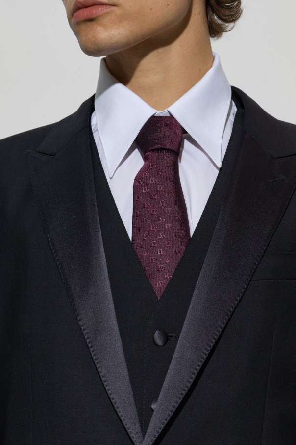 Dolce & Gabbana Silk tie with monogram