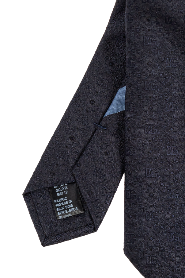 Dolce & Gabbana Silk tie with monogram