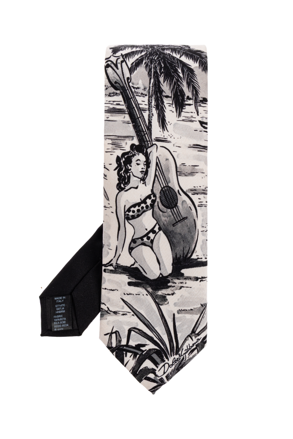 Silk tie od Dolce & Gabbana