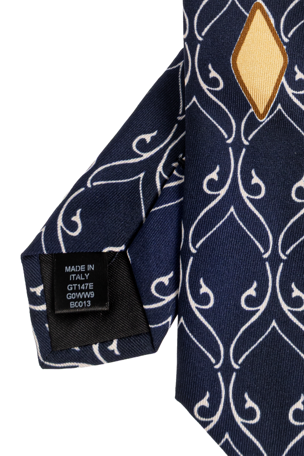 Dolce & Gabbana Seidenkrawatte mit Muster