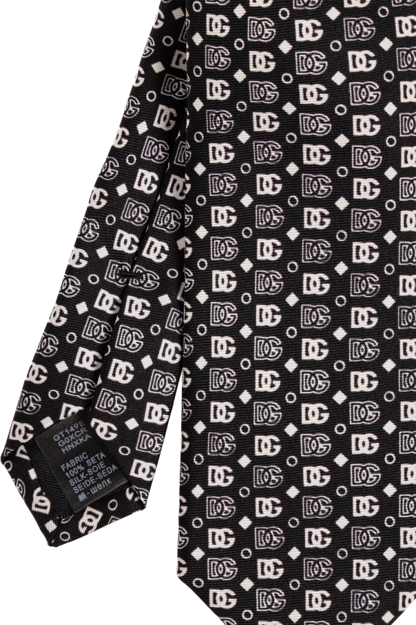 Dolce & Gabbana Jedwabny krawat