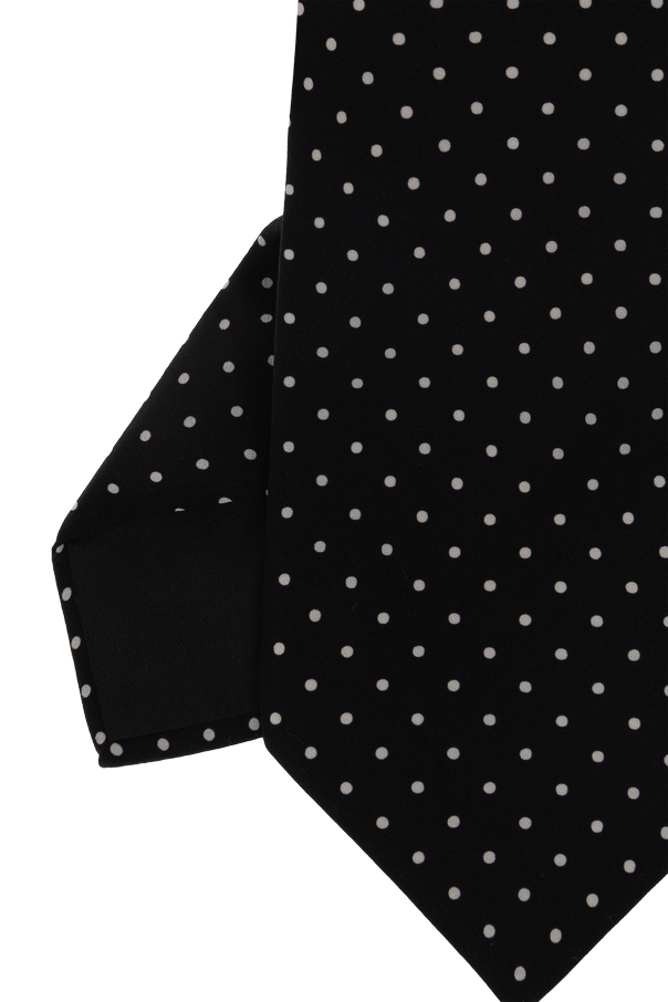 Dolce & Gabbana Silk Polka Dot Tie