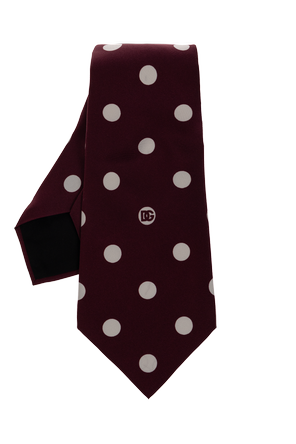 Silk Polka Dot Tie