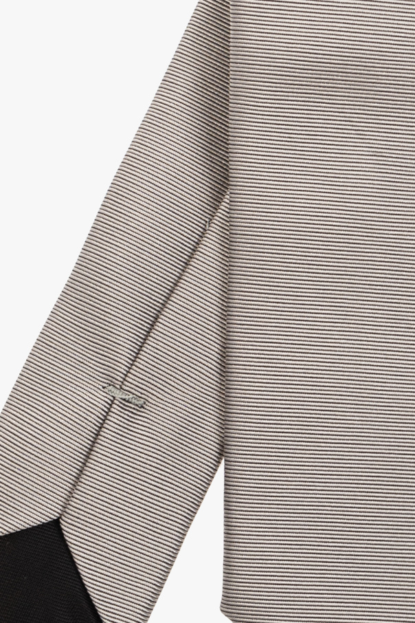 givenchy cropped Silk tie