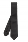 Givenchy BLACK Silk tie with logo