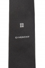 Givenchy BLACK Silk tie with logo