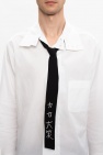 Yohji Yamamoto Embroidered tie