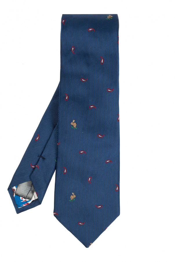 Paul Smith Embroidered tie