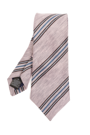 Striped pattern tie