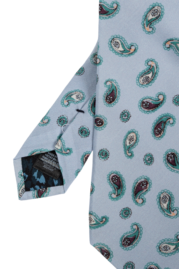 Paul Smith Silk tie with print