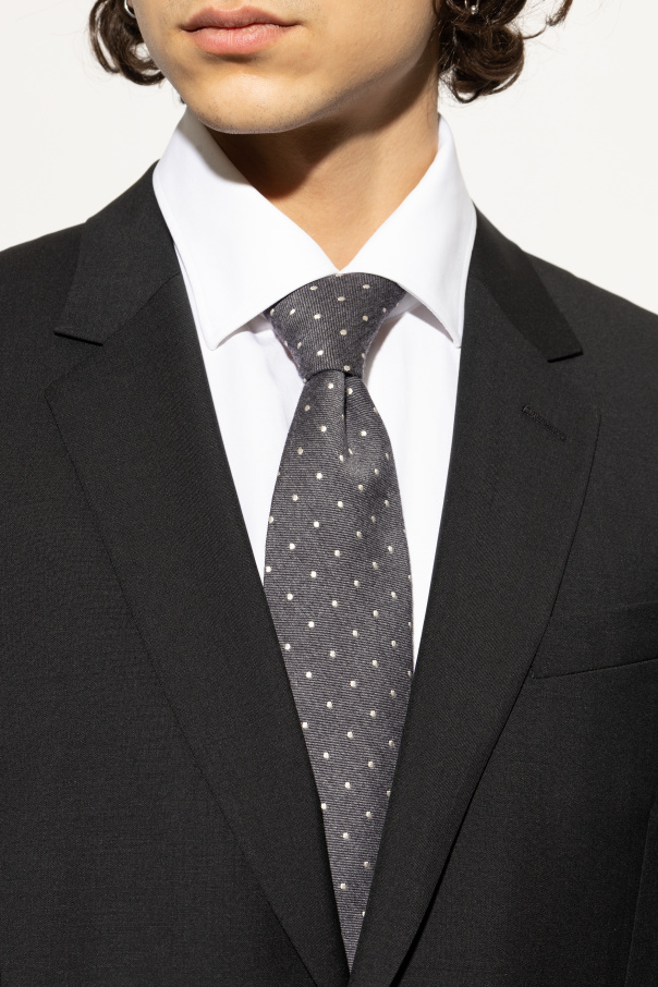 Paul Smith Polka dot patterned tie