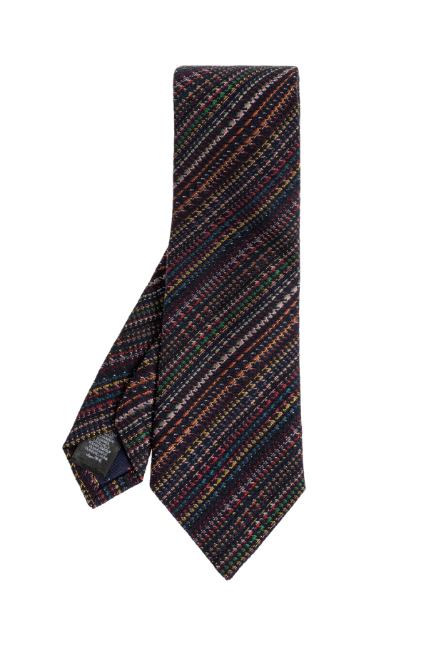 Striped pattern tie od Paul Smith