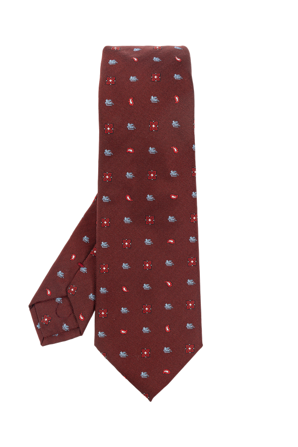 Etro Wzorzysty krawat