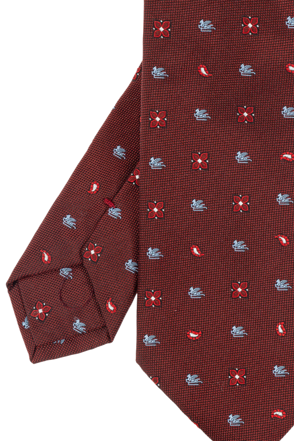 Etro Wzorzysty krawat