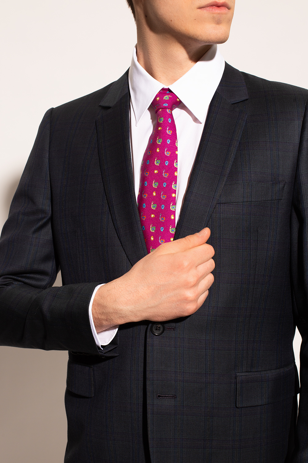 Etro Silk tie with logo