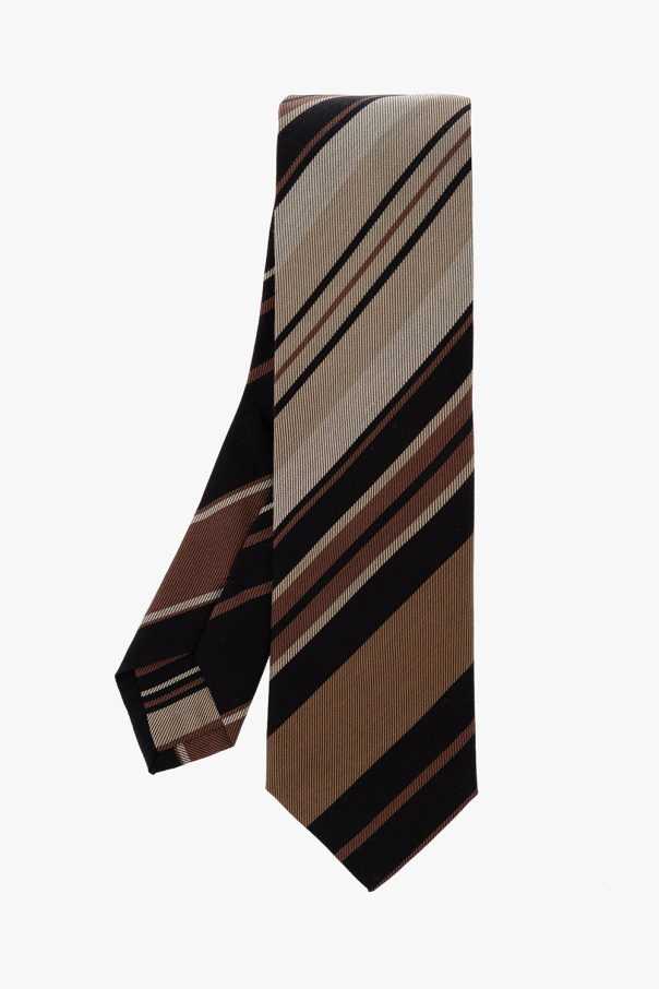 Etro Krawat z wzorem w pasy