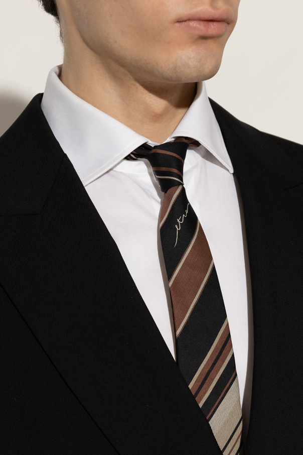 Etro Krawat z wzorem w pasy