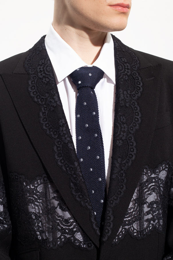 Lanvin Silk jersey tie