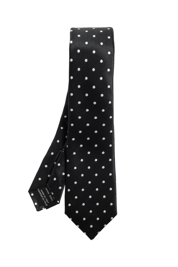 Silk tie with polka dot pattern od Tom Ford