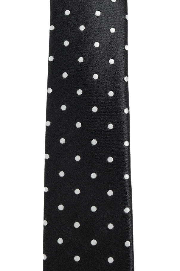 Tom Ford Silk tie with polka dot pattern