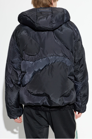 A BATHING APE® Puchowa kurtka z odpinanym kapturem