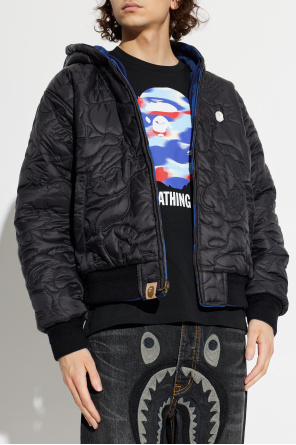 A BATHING APE® Wendbare, gefütterte Jacke