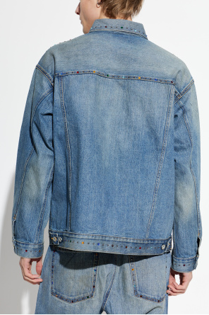 A BATHING APE® Casaco de ganga com aplicações brilhantes