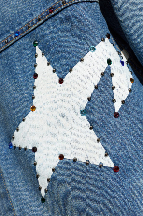 A BATHING APE® Casaco de ganga com aplicações brilhantes