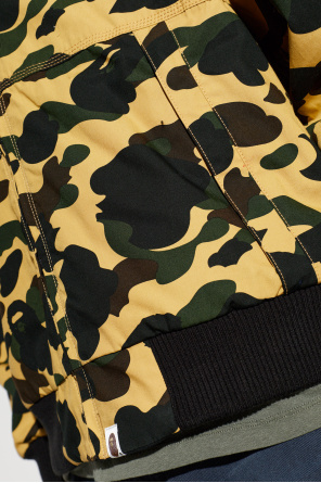 A BATHING APE® Jacket with camo pattern