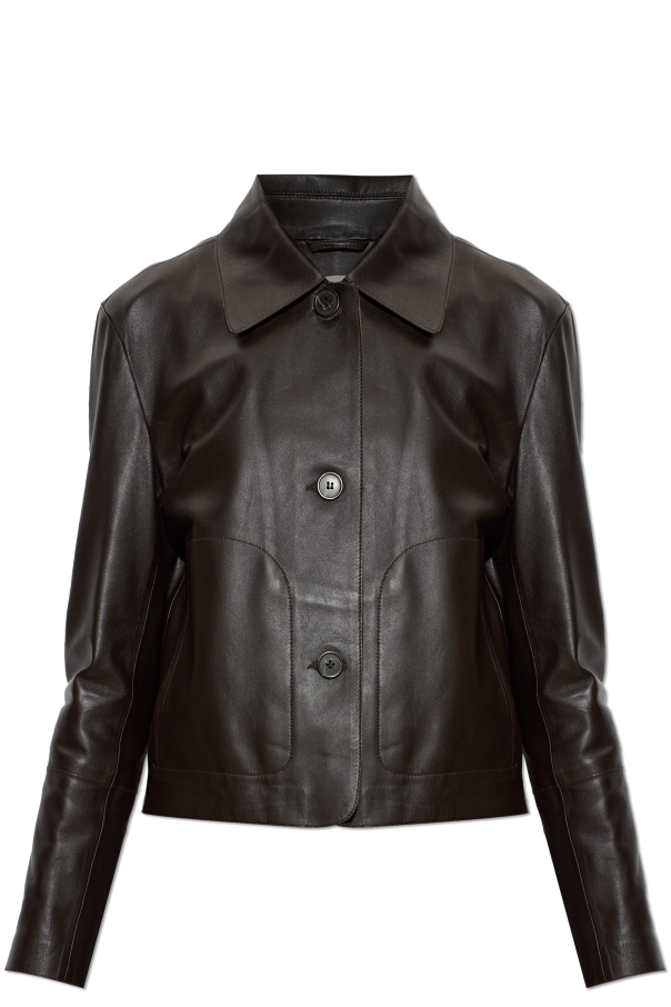 Leather jacket ‘Emy’ od ARMA