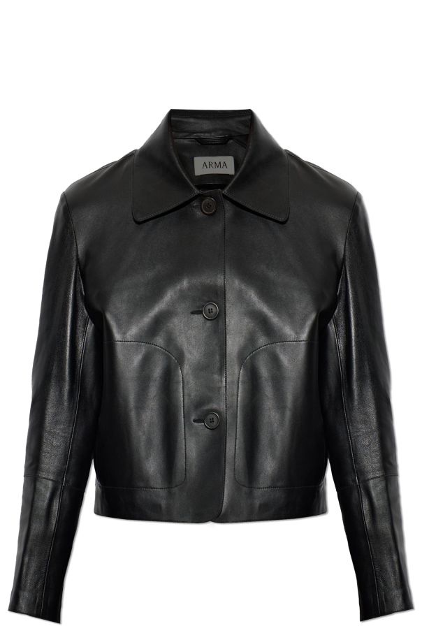 Leather jacket ‘Nos Emy’ od ARMA