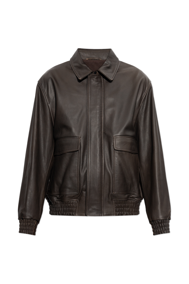 Leather jacket ‘Bari’ od ARMA
