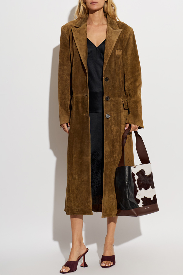 ARMA "Alissa" suede coat
