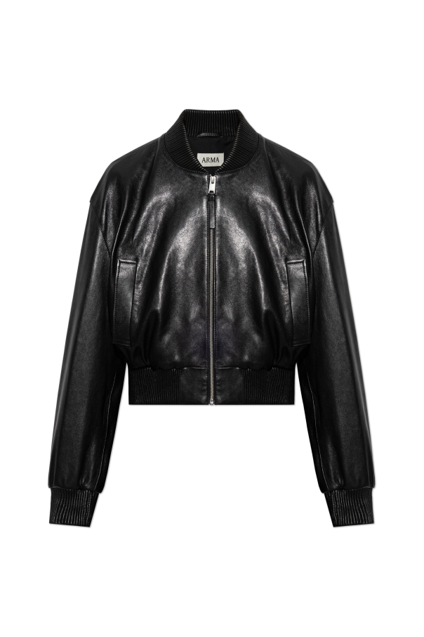 Leather jacket ‘Hannan’ od ARMA