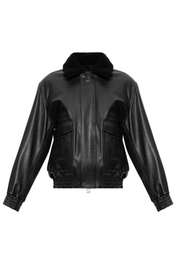 Leather jacket ‘Bari’ od ARMA
