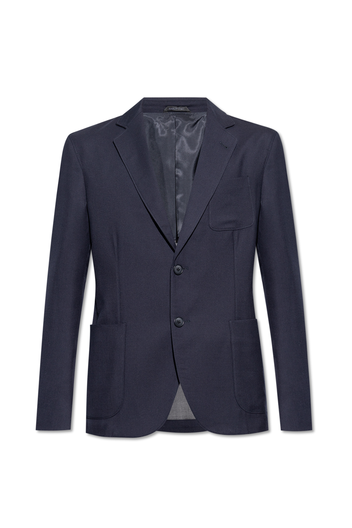 Giorgio Armani Blazer with notch lapels | Men's Clothing | Vitkac
