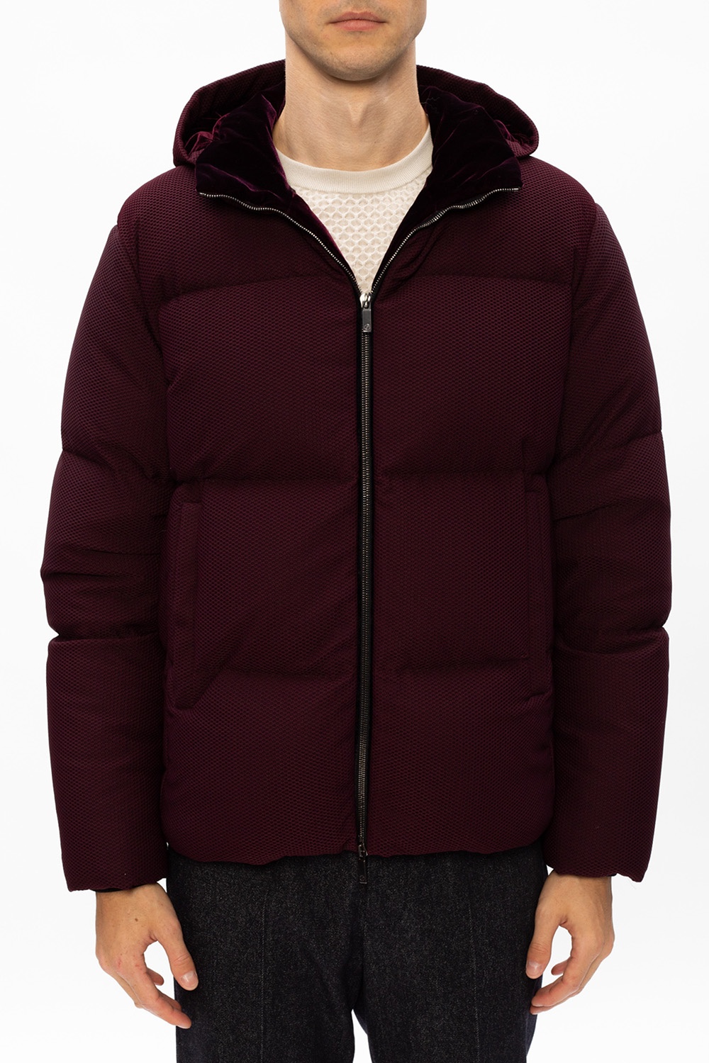 giorgio armani down jacket