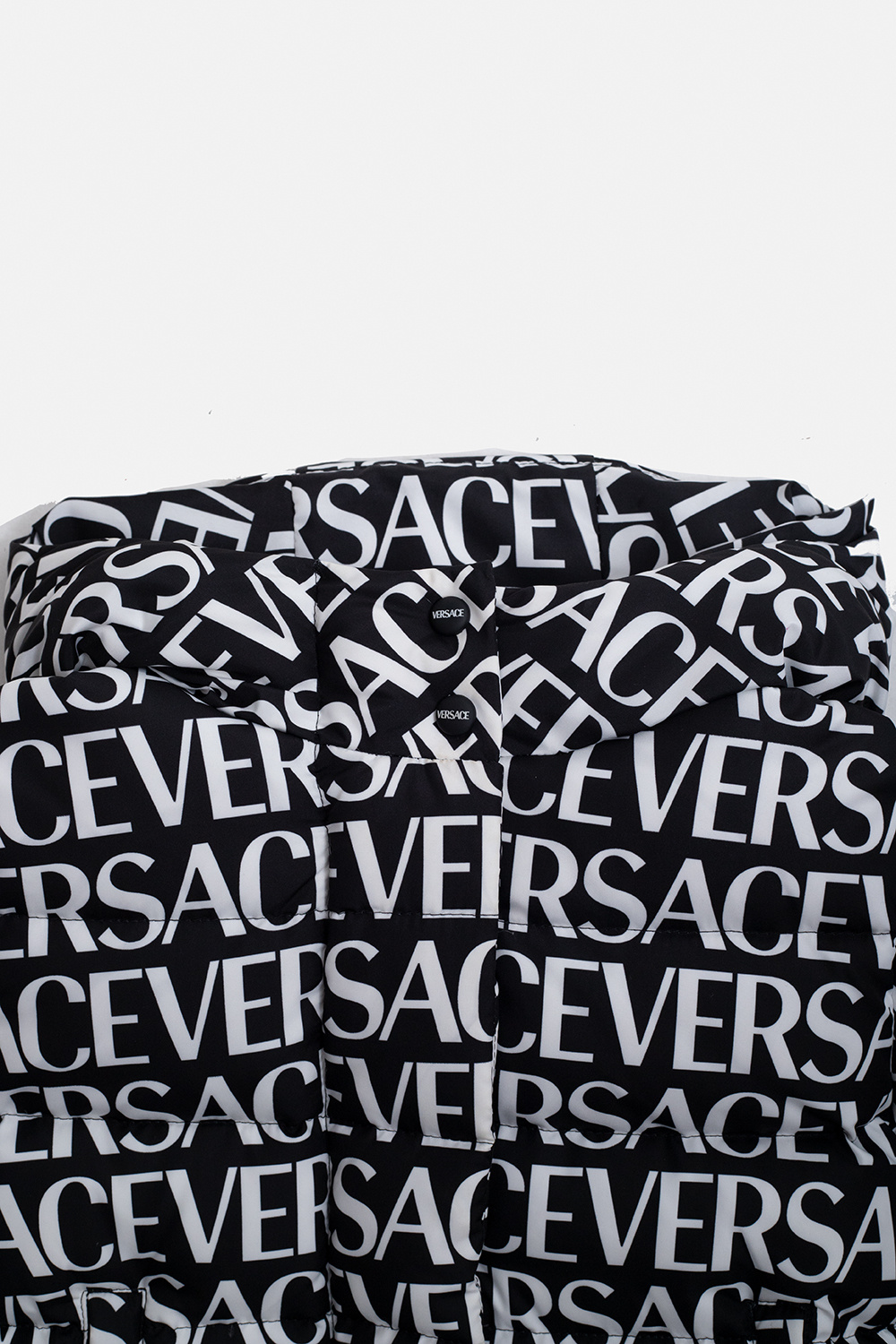 Versace Kids Down Custom jacket with logo