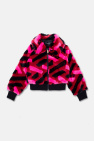 Versace Kids PINK Faux fur jacket