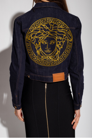 Versace Denim jacket with Medusa