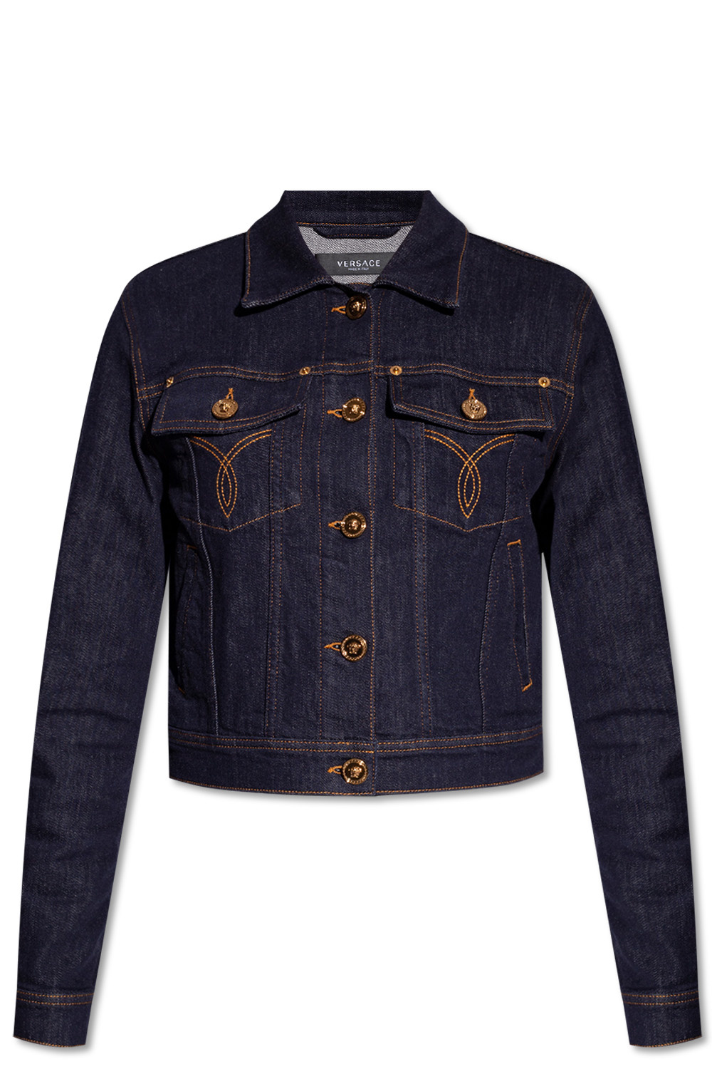 Versace Denim Gabbana jacket with Medusa