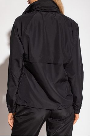 Versace Scratch jacket with retractable hood