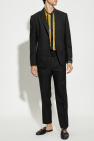 Versace BLACK Blazer with La Greca pattern